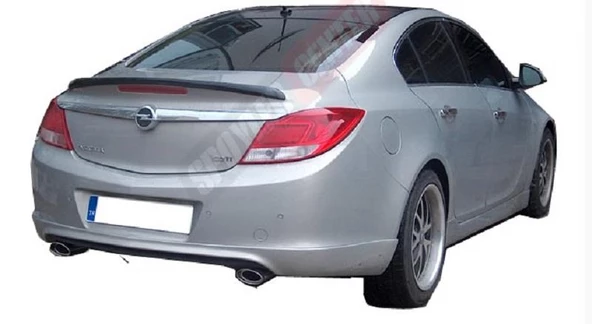 Opel İnsignia 2009- Spoiler Plastik Pianoblack Boyalı