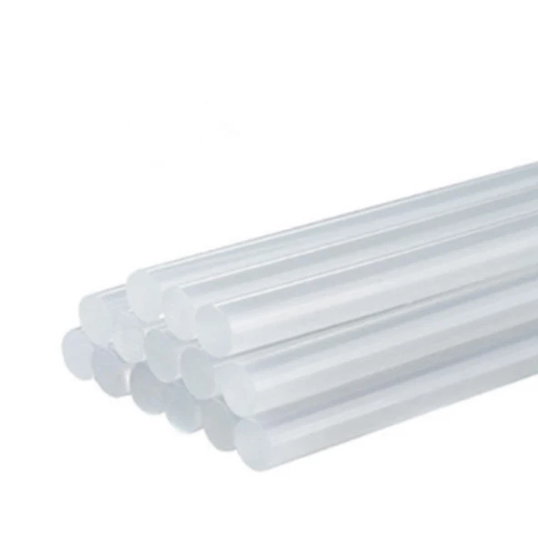 İnce Mum Silikon 7.4 mm Çubuk Sıcak Silikon Hobi Süs Hediyelik Eşya Maket Yapıştırma Slikon 10 ADET - 6