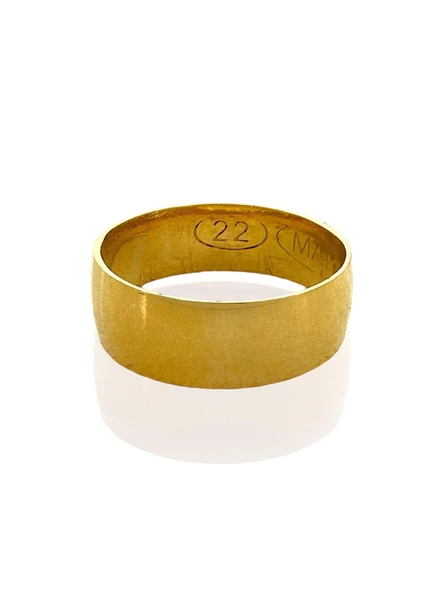 22 Ayar Düz Bombe 6 mm Alyans Altın Yüzük ürün görseli