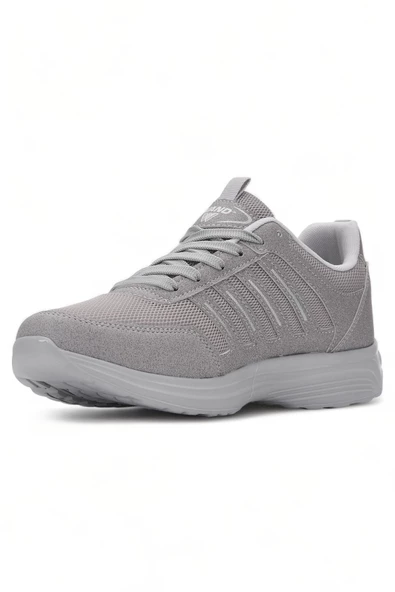 Günlük Erkek Büyük Beden 45-47 Sneaker Spor Ayakkabı Bağcıklı Fileli Rahat Nefes Alabilen 2080 - 2