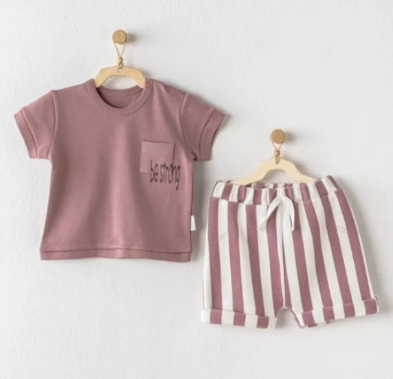 Andywawa Mor Kız Bebek 2 Li Takım - Resim 2