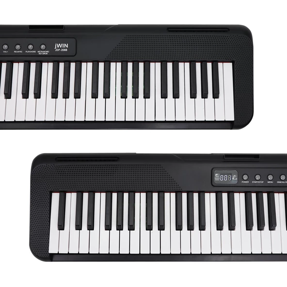 Jwin JDP-2088 Tuş Hassasiyetli 88 Tuşlu Dijital Piyano - Siyah - 2