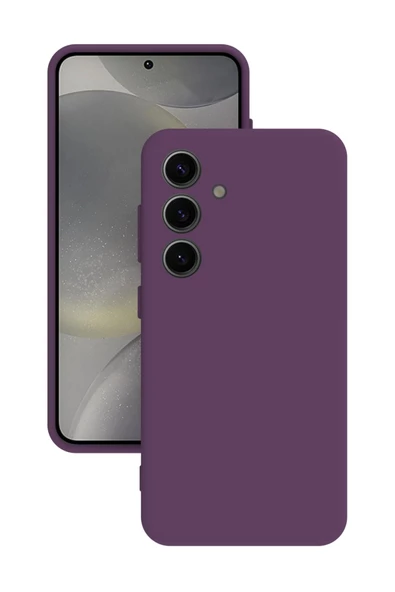 Samsung Galaxy S24 Plus Kılıf Kamera Korumalı Silikon Rubber Arka Kapak - 7