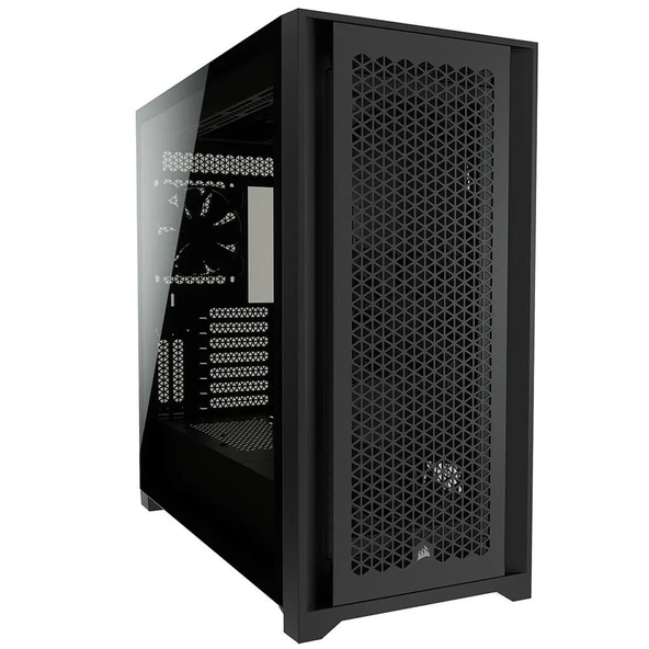 CORSAIR 5000D AIRFLOW Temperli Cam 120mm Fanlı Mid-Tower Siyah Kasa