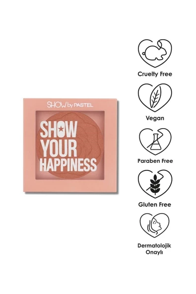 PASTEL Show Your Happiness Allık No:207 - 2