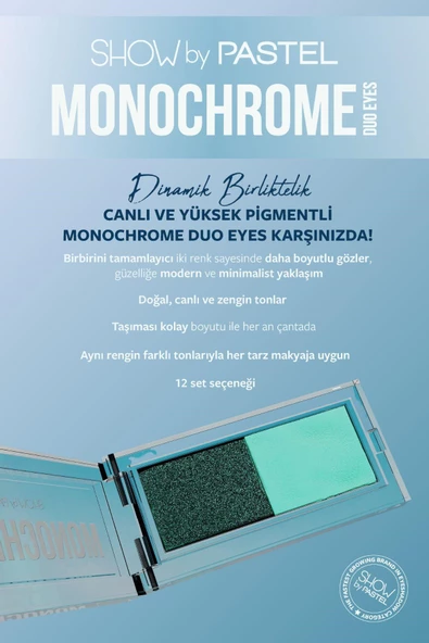 PASTEL Show By Monochrome Duo Eyes İkili Far Paleti 26 Sand Dunes 2 x 1 3 g - 4