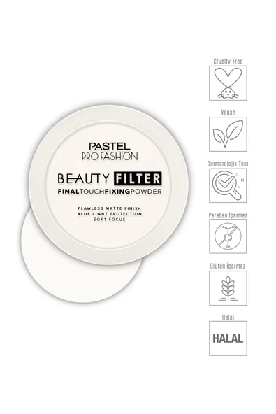 PASTEL Sabitleyici Pudra Profashion Final Touch Fixing Powder No 00 - 3