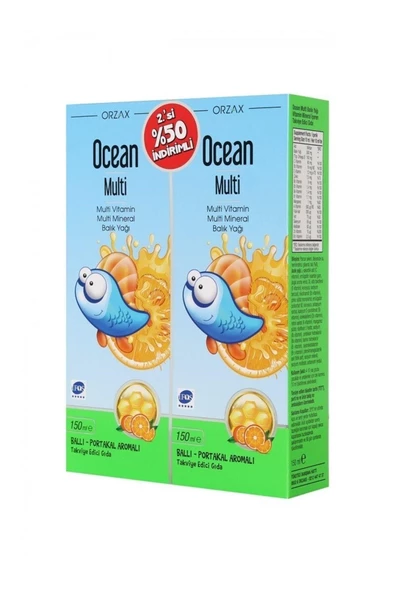 OCEAN Multivitamin ve Balık Yağı Puzzle Hediyeli - 1