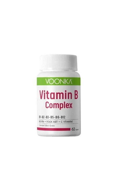 VOONKA Vitamin B Complex 62 Tablet 2 adet