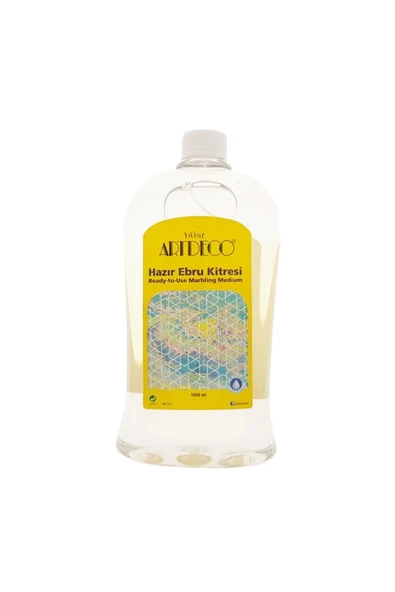 Sıvı Ebru Kitresi 1000 ml Y-015m-1000 - Resim 2