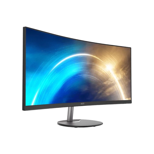MSI PRO MP341CQ 34" 3440 x 1440 (QHD) IPS 100Hz  4Ms 21:9 Professional Kavisli Monitör - 3
