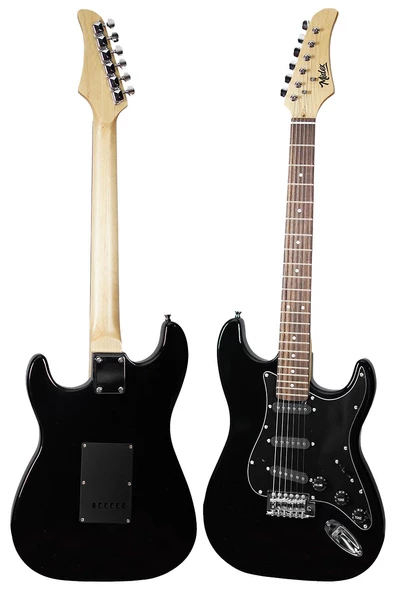 Midex RPH-30BK-35AMP Gül Klavye Strat Kasa SSS 35W Elektro Gitar Seti - 4