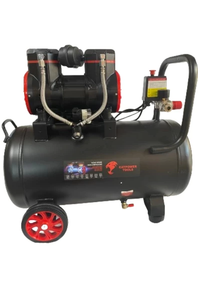 Catpower 1162 Sessiz ve Yağsız Kompresör 2 Hp 50 Lt - 2