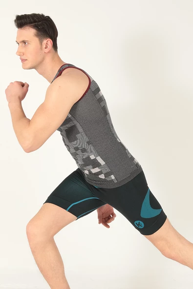 Sporcu Gym Seamless Dikişsiz T-shirt - 9