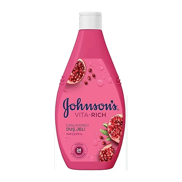 Johnson's Vita-Rich Duş Jeli Nar Çiçeği Özlü 400 ml