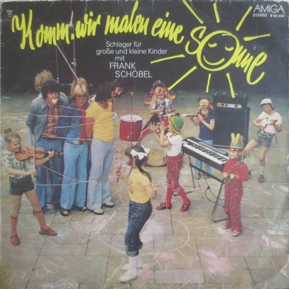 Komm, Wir Malen Eine Sonne (Schlager Für Große Und Kleine Kinder Mit Frank Schöbel) - Frank Schöbel Vinly Plak  alithestereo