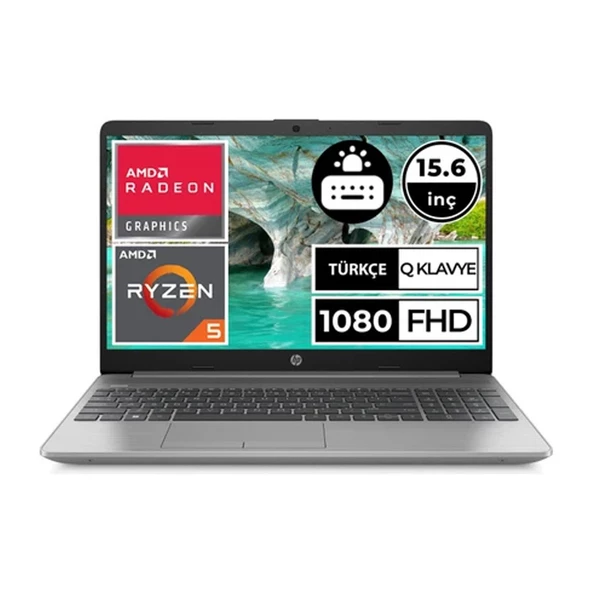 Hp 255 G9 6Q8N1ES AMD Ryzen 5-5625U 8 GB 256GB SSD 15.6 Freedos Taşınabilir Bilgisayar