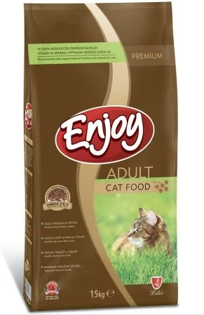 Enjoy Tavuklu 15 kg Yetişkin Kedi Maması