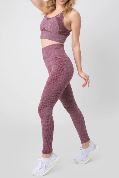 DoReMi Seamless Günlük Normal Bel Spor Tayt - 8