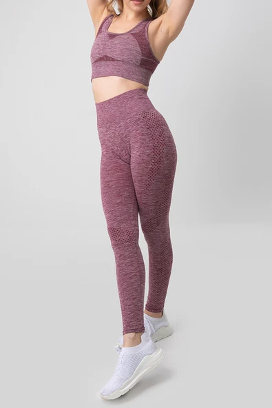 DoReMi Seamless Günlük Normal Bel Spor Tayt - 4