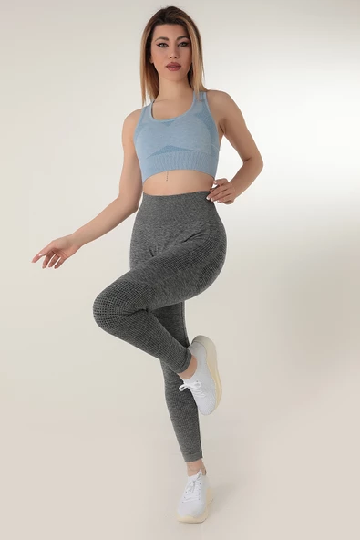 DoReMi Seamless Günlük Normal Bel Spor Tayt - 9