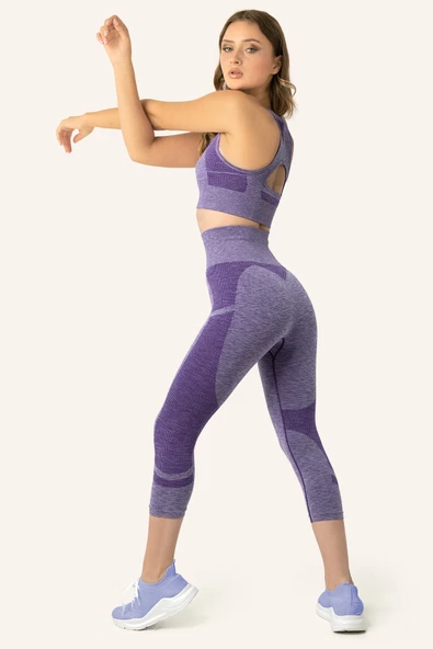 Miofit Kadın Yüksek Bel Spor Tayt - 8