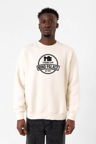 Sherlock Mind Palace Ekru Erkek 2ip Sweatshirt