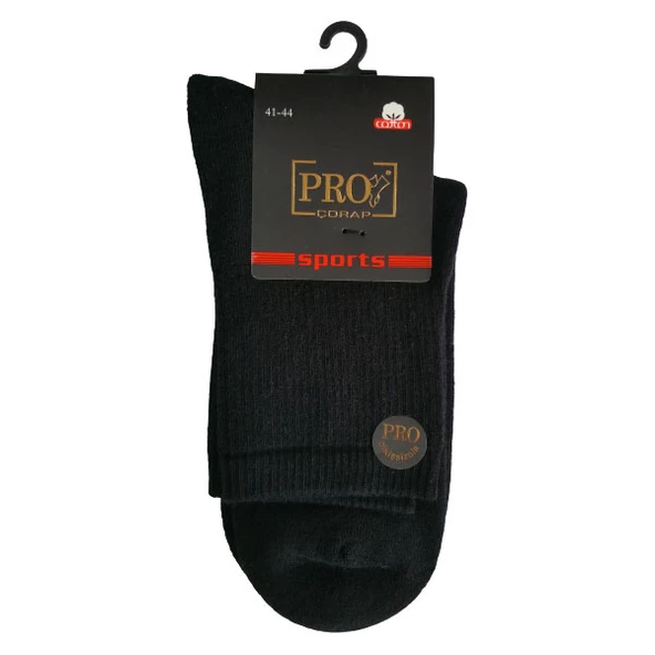 14013 Havlu Erkek Patik Çorabı Siyah 41-44 ürün görseli 1