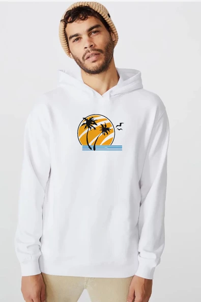 The Last Of Us Ellie Shirt Beyaz Erkek 3ip Kapşonlu  Sweatshirt