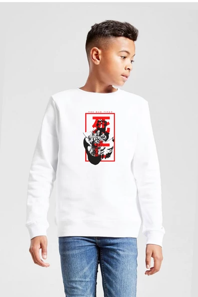 The Mad Titan Thanos Beyaz Çocuk 2ip Sweatshirt