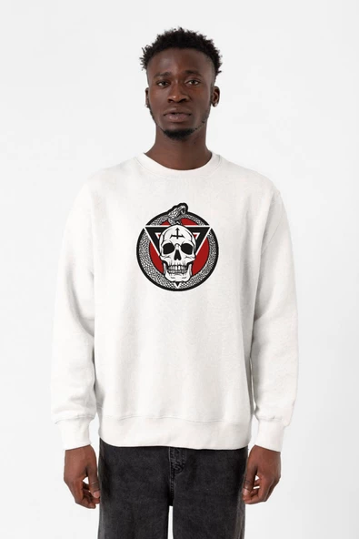The Purge The Forever Purge Beyaz Erkek 2ip Sweatshirt