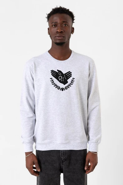 Violet Evergarden Anime CH Postal Company Logo Karmelanj Erkek 2ip Sweatshirt