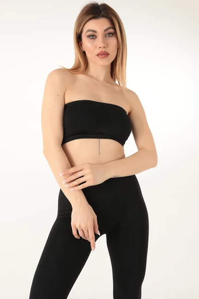 DoReMi Seamless Straplez Askısız Pedli Büstiyer - 11