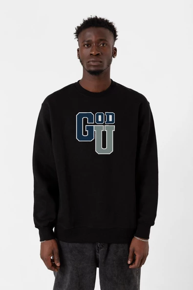 Gen V Godolkin University Abbreviation Siyah Erkek 2ip Sweatshirt