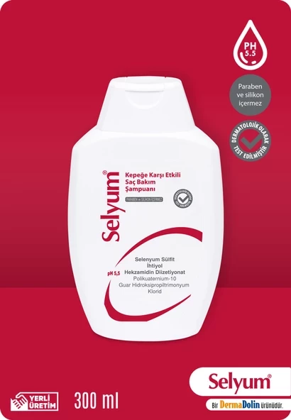 Dermadolin Selyum Şampuan 300 Ml