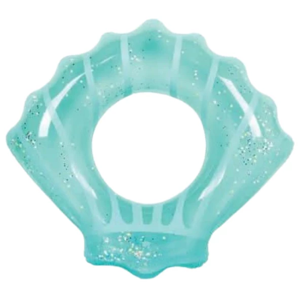 İnci Şekilli Şişme 65 cm Simit - 1909019-Mavi - 3