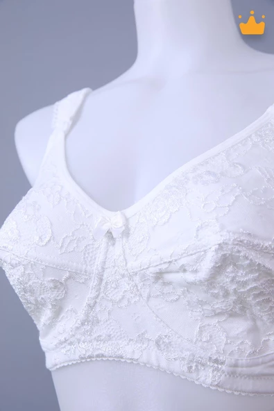 Sevibebe B/C/D Cup Comfort Lüx Dantelli Pamuk Penye Emzirme Sütyeni 8277 - 7