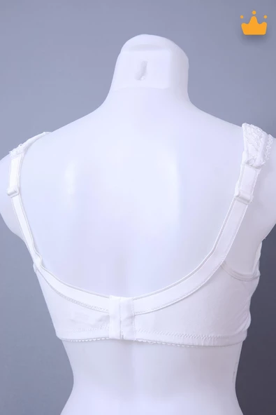 Sevibebe B/C/D Cup Comfort Lüx Dantelli Pamuk Penye Emzirme Sütyeni 8277 - 2