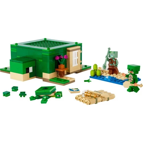 LEGO Minecraft 21254 Kaplumbağa Plaj Evi (234 Parça) - Resim 2