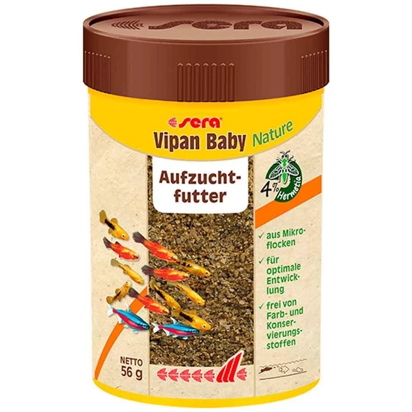 Sera Vipan Baby Nature Yavru Balık Yemi 100 ML