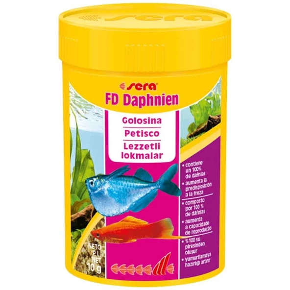 Sera FD Daphnien (su piresi) Balık Yemi 100 ML