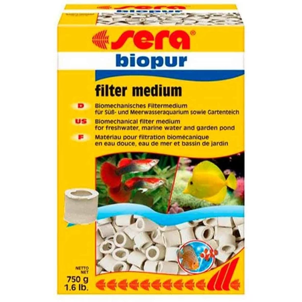 Sera Biopur Filtre Malzemesi 750 gr