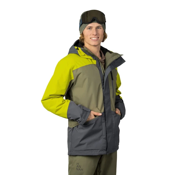 Hannah Garow FD Erkek Kayak, Snowboard Montu Burntolive / Citronelle - 6