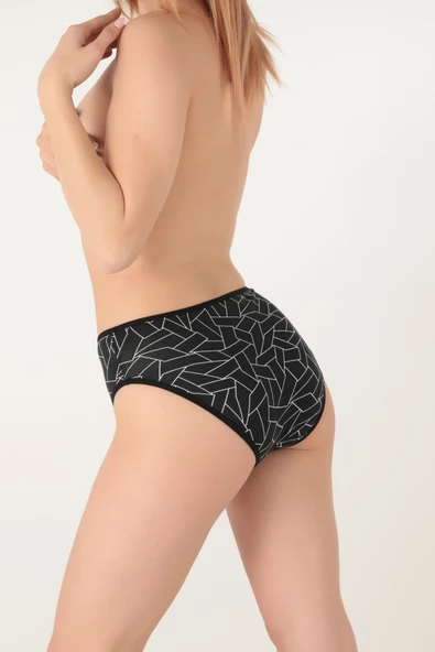 Miorre Günlük 7’li Kadın Karışık Asortili Rahat Kalıp Külot - Resim 8