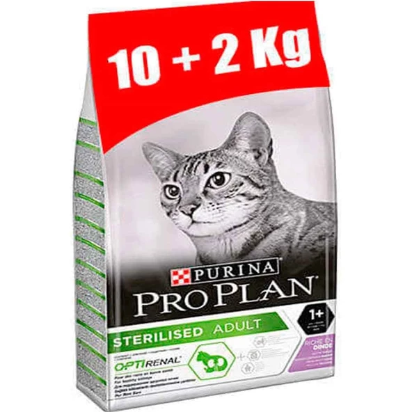 Proplan Sterilised Hindili Kedi Maması 10+2 Kg - Resim 2
