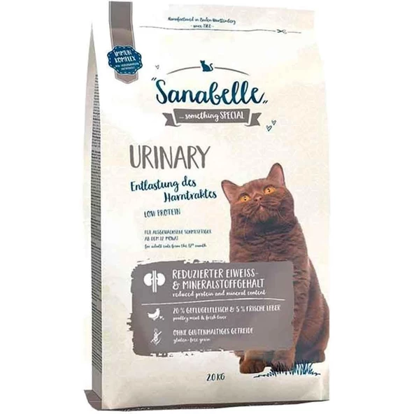 Sanabelle Urinary İdrar Yolu Problemli Kediler İçin Kedi Maması 2 Kg