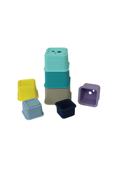 Bblüv Stäk Silikon Küpler Eğitici Oyuncak - 10