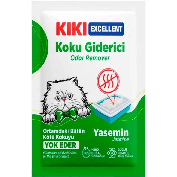 KIKI Kedi Kumu Koku Giderici Toz Yasemin 25 GR ürün görseli 1
