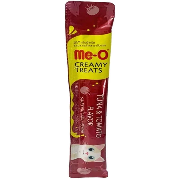 Meo Ton Balıklı ve Domatesli Likit Kedi Ödülü Tekli 15 Gr