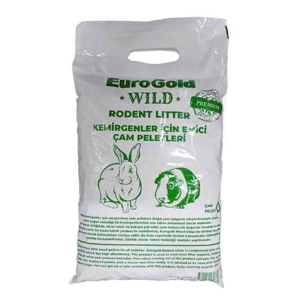 Eurogold Kemirgenler için Emici Çam Paletleri 5 Lt - 2
